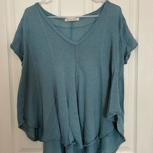 Free People Flowy shirt